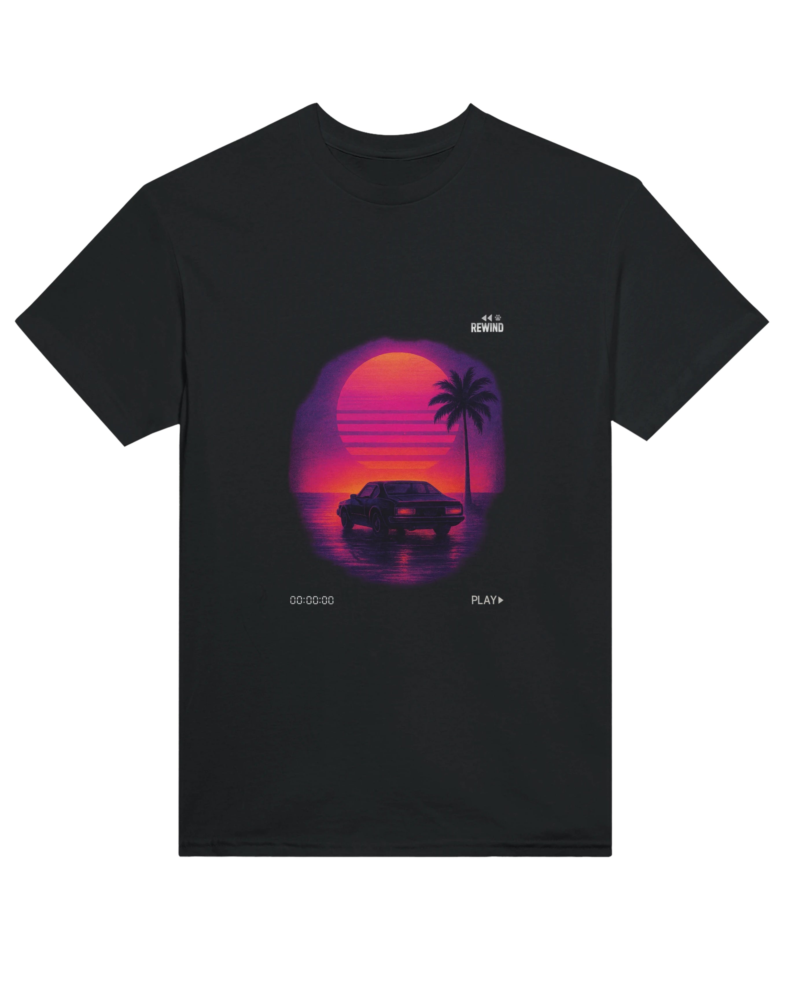 Analog Sunset Tee, front view