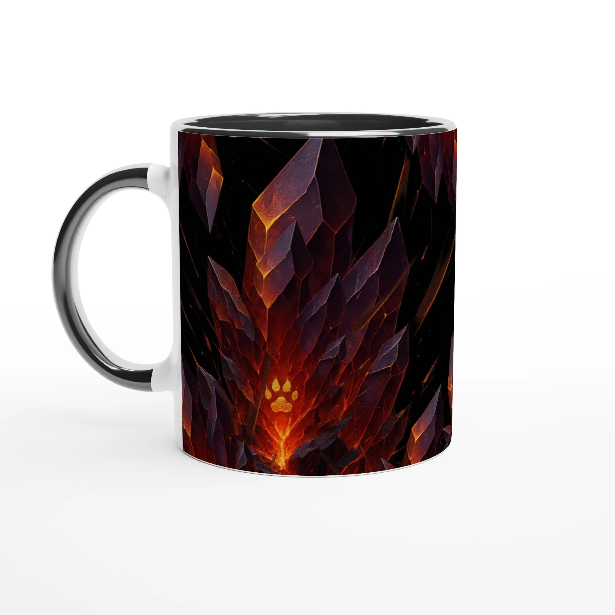 Crimson Core Ceramic Mug, view 1