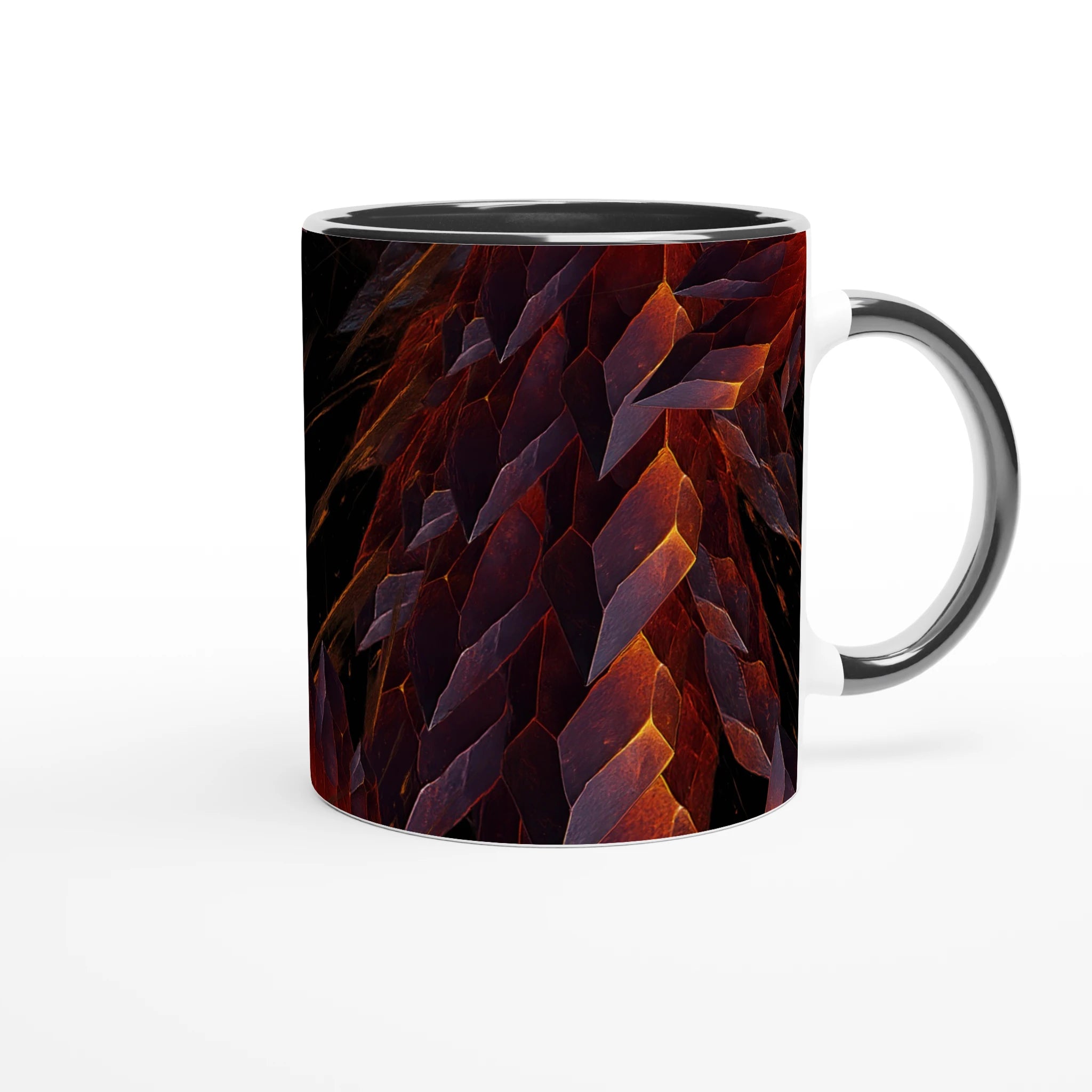 Crimson Core Ceramic Mug, view 3