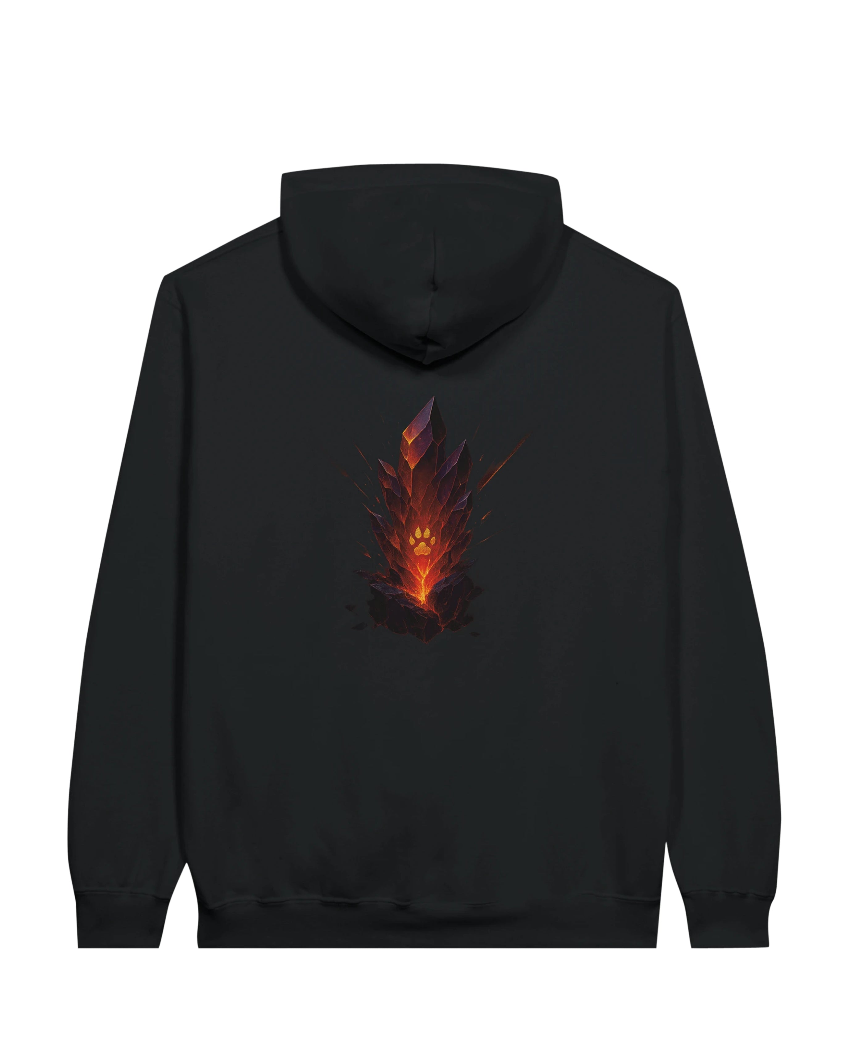 Crimson Core Hoodie, back view