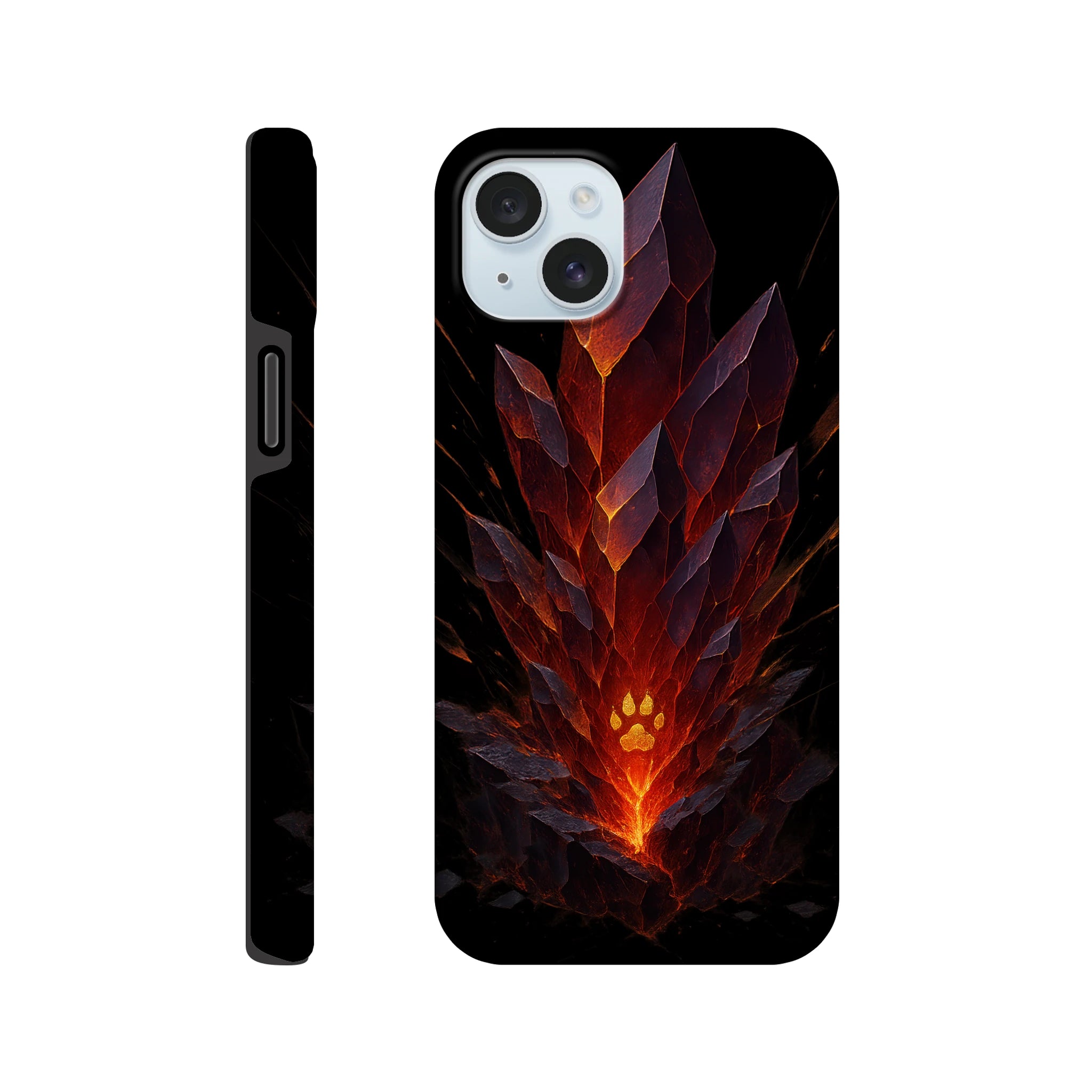 Crimson Core iPhone Hard Case, iPhone 15 Plus