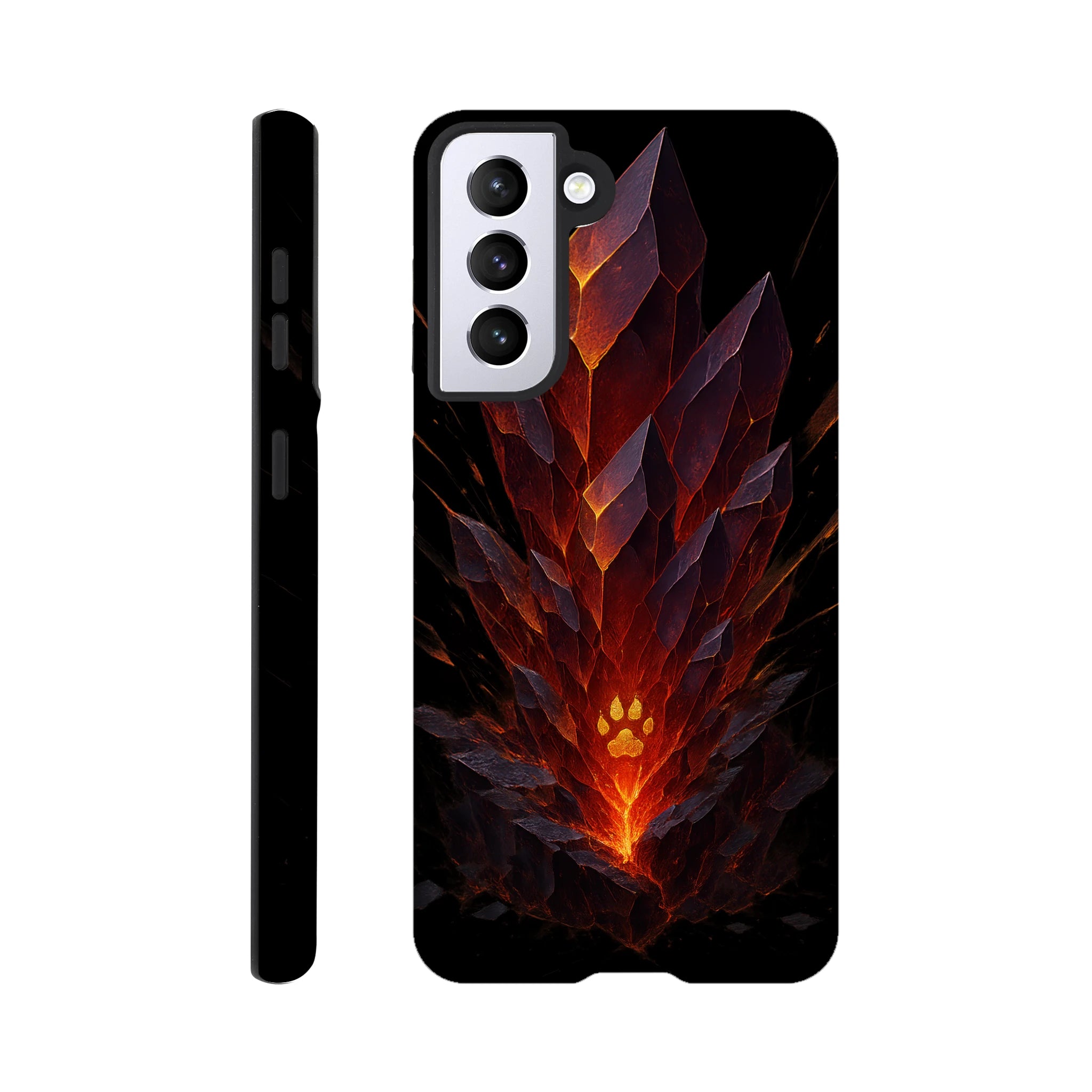 Crimson Core Samsung Hard Case, Galaxy S21