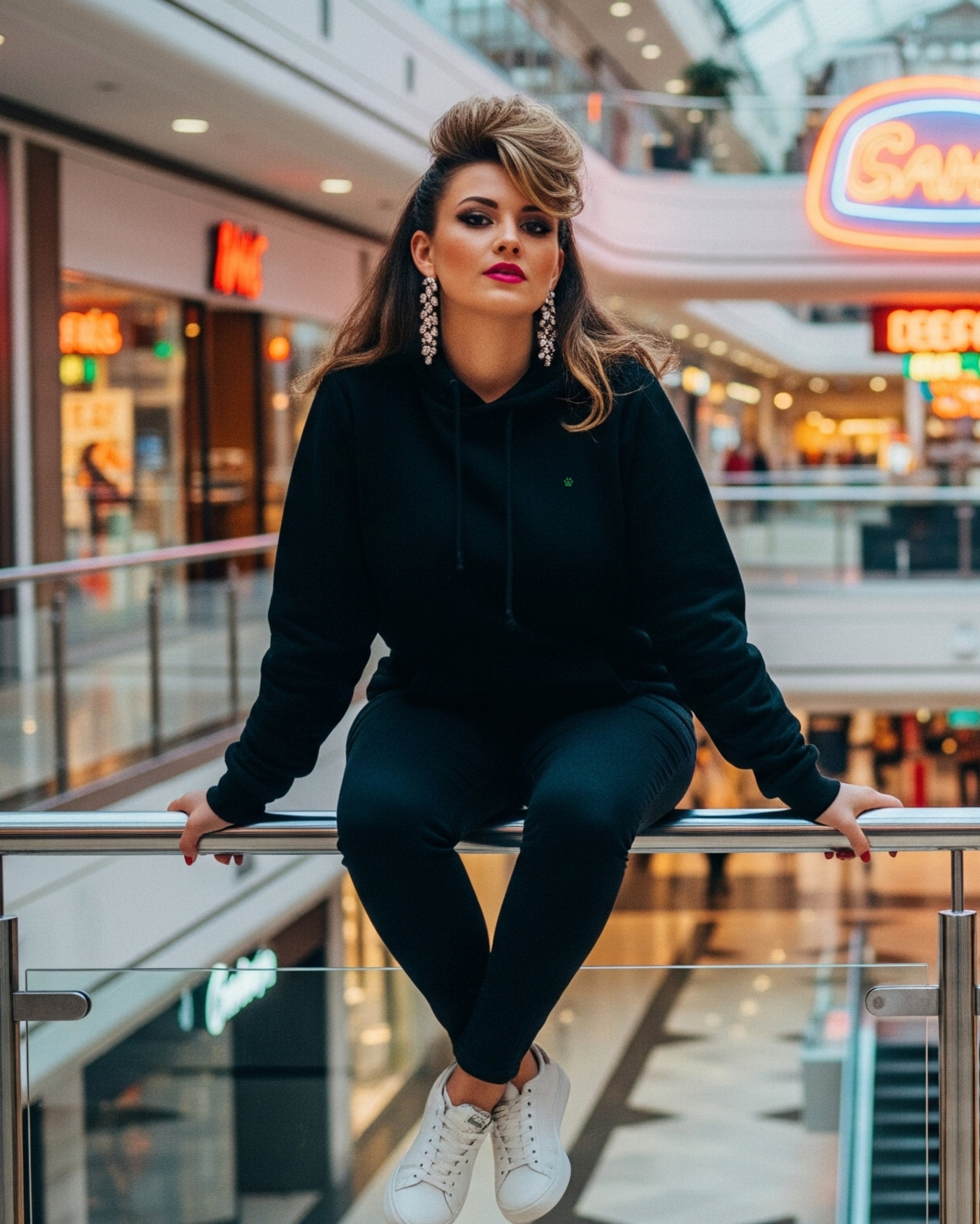 Forbidden Fruit Hoodie, female model view