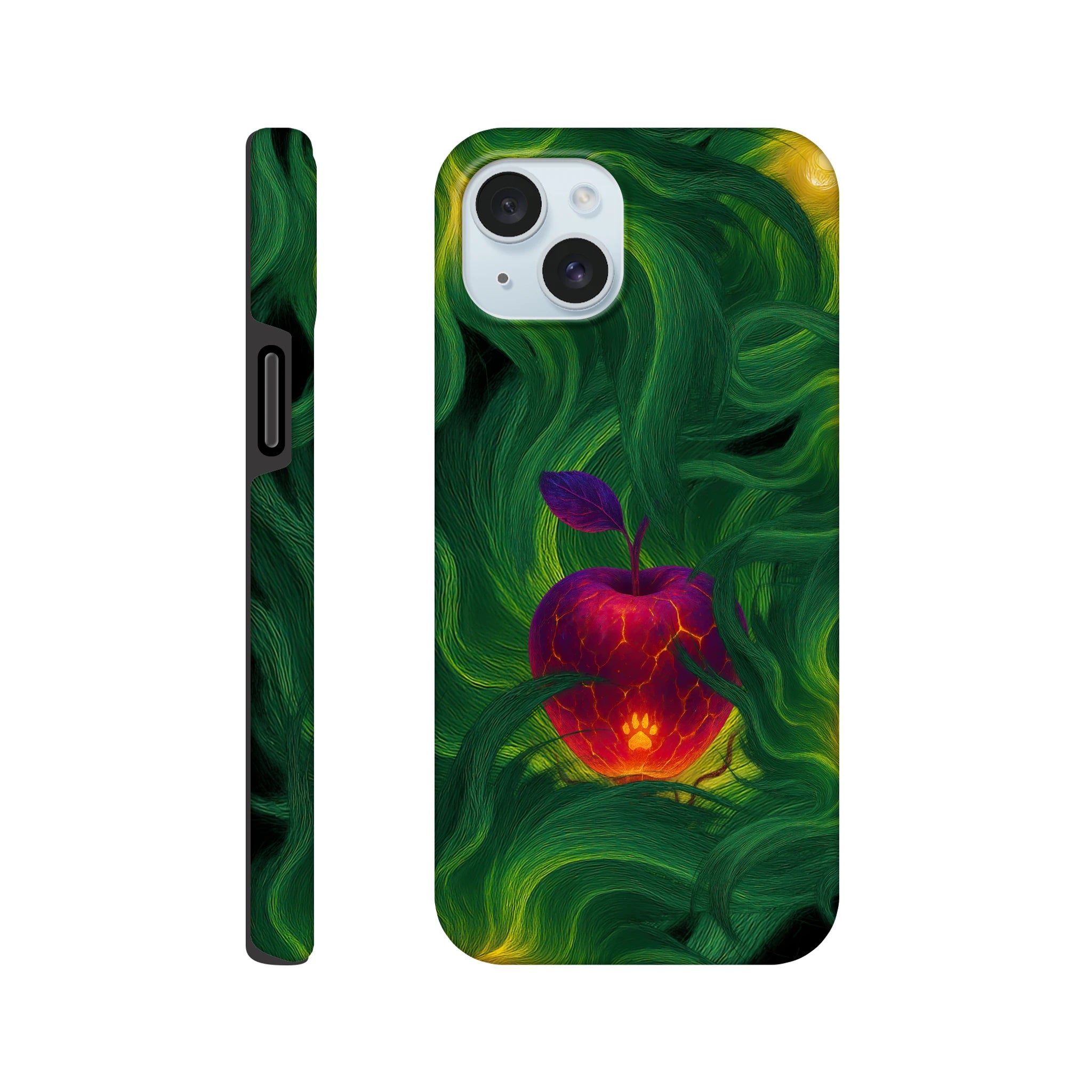 Forbidden Fruit iPhone Hard Case, iPhone 15 Plus