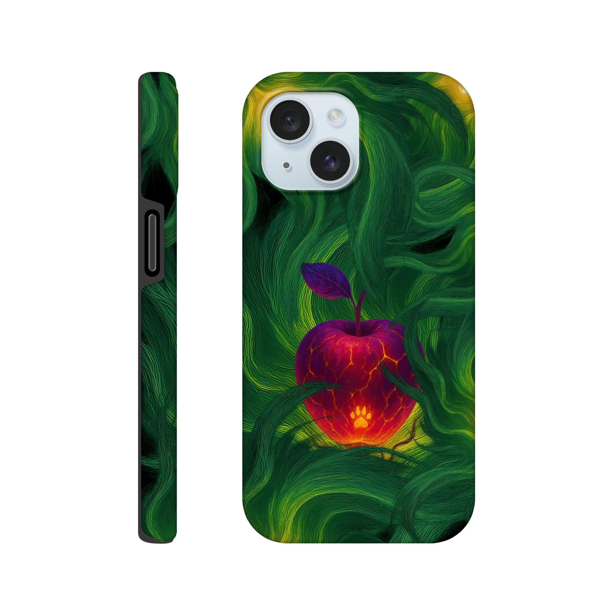 Forbidden Fruit iPhone Hard Case, iPhone 15