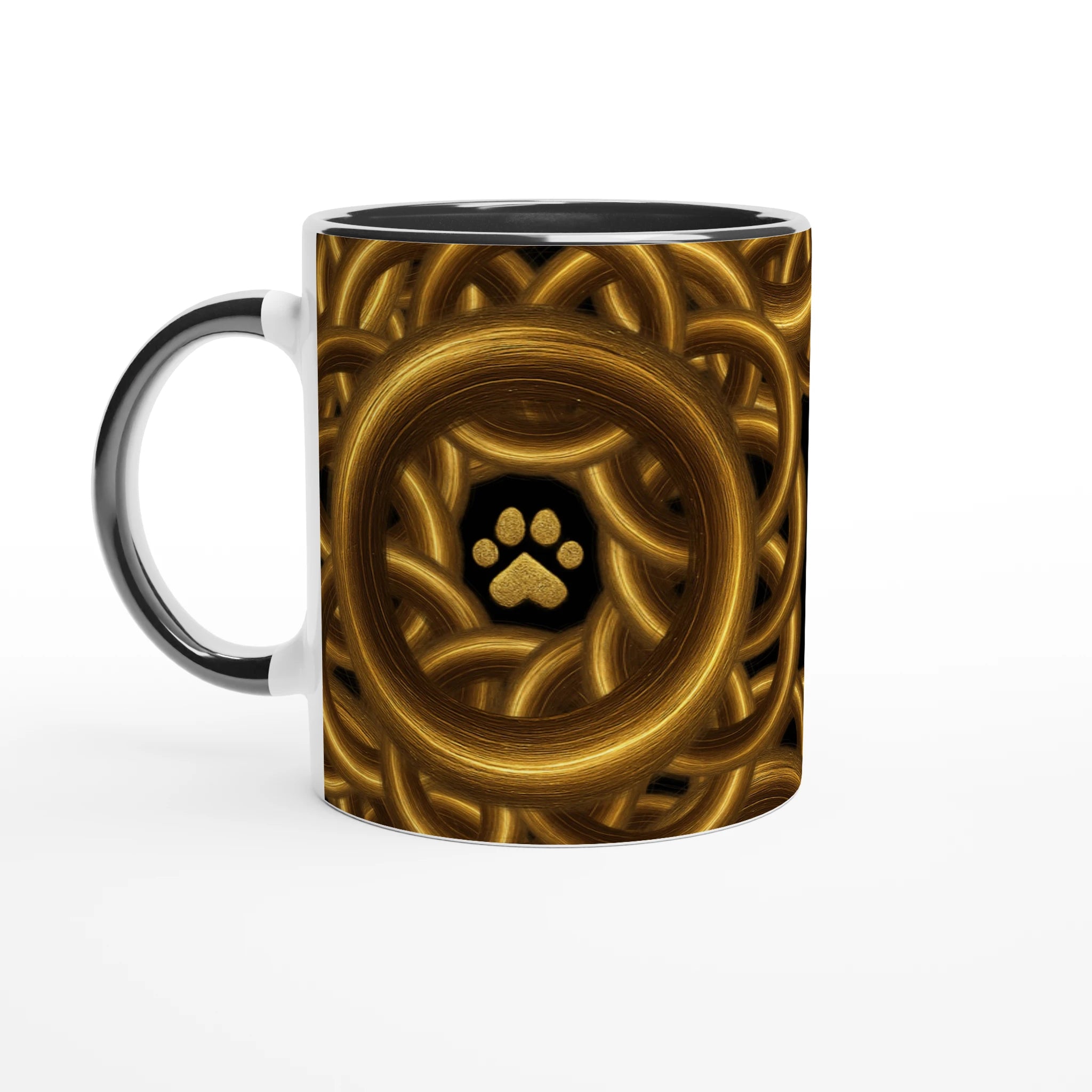 Golden Halo Ceramic Mug, view 1