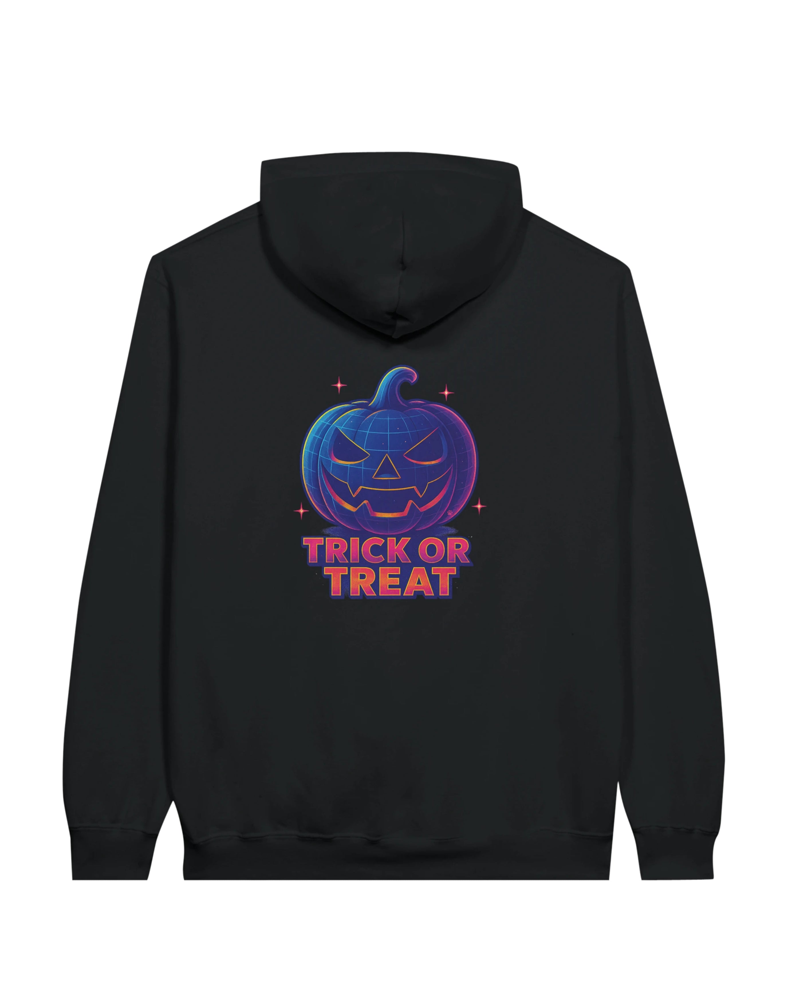 Halloween Pumpkin Hoodie, back view
