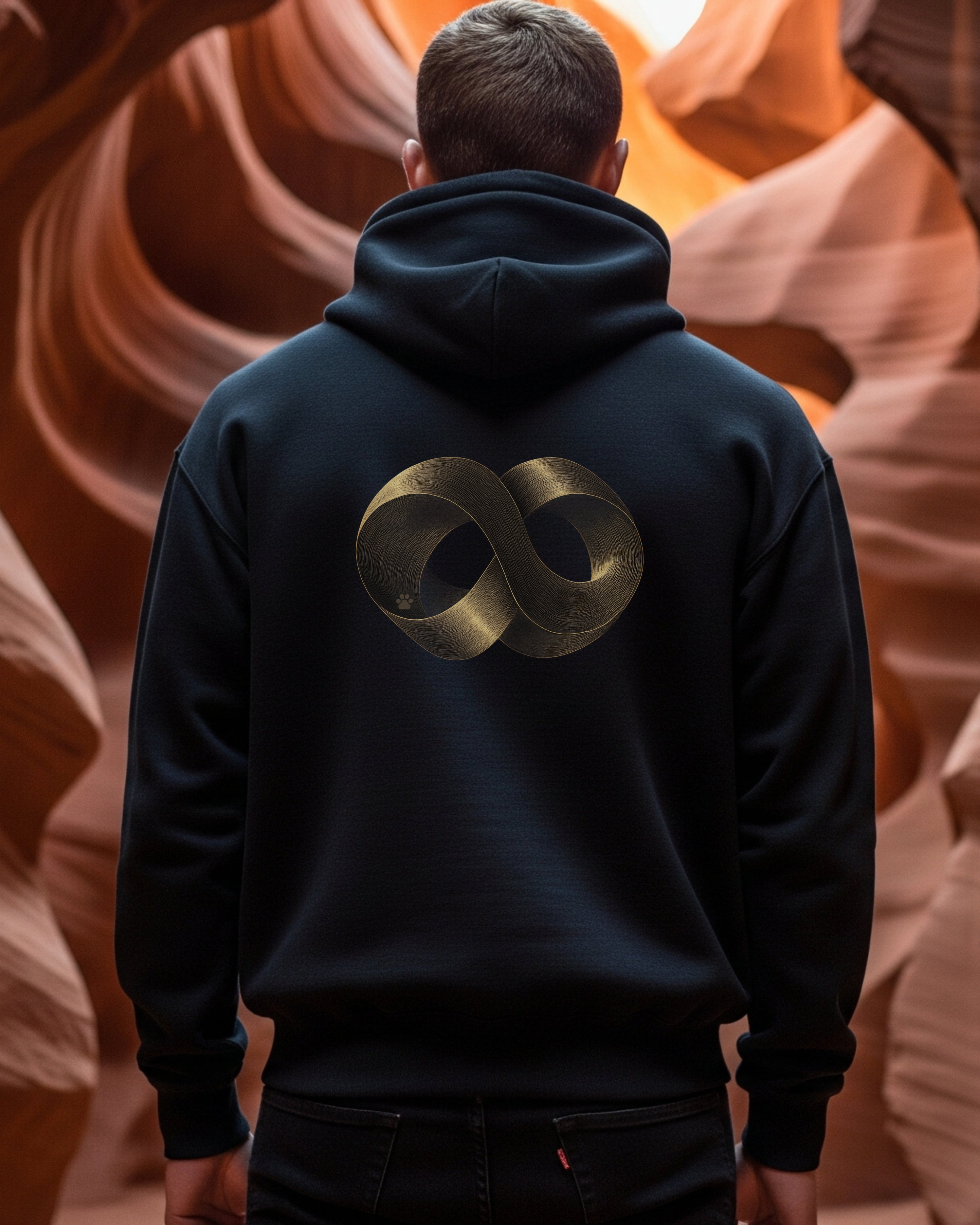 Infinium Hoodie, male model view