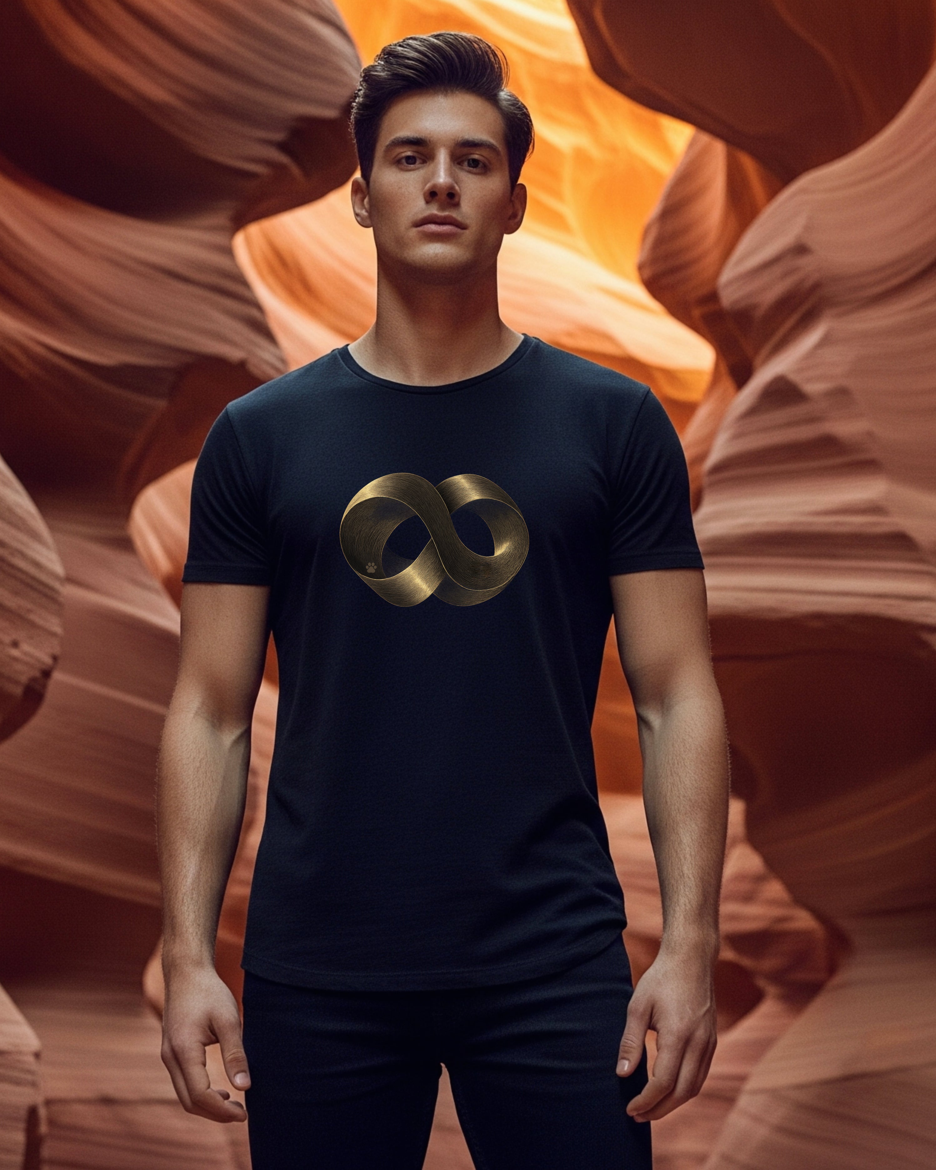 Infinium Tee, male model view