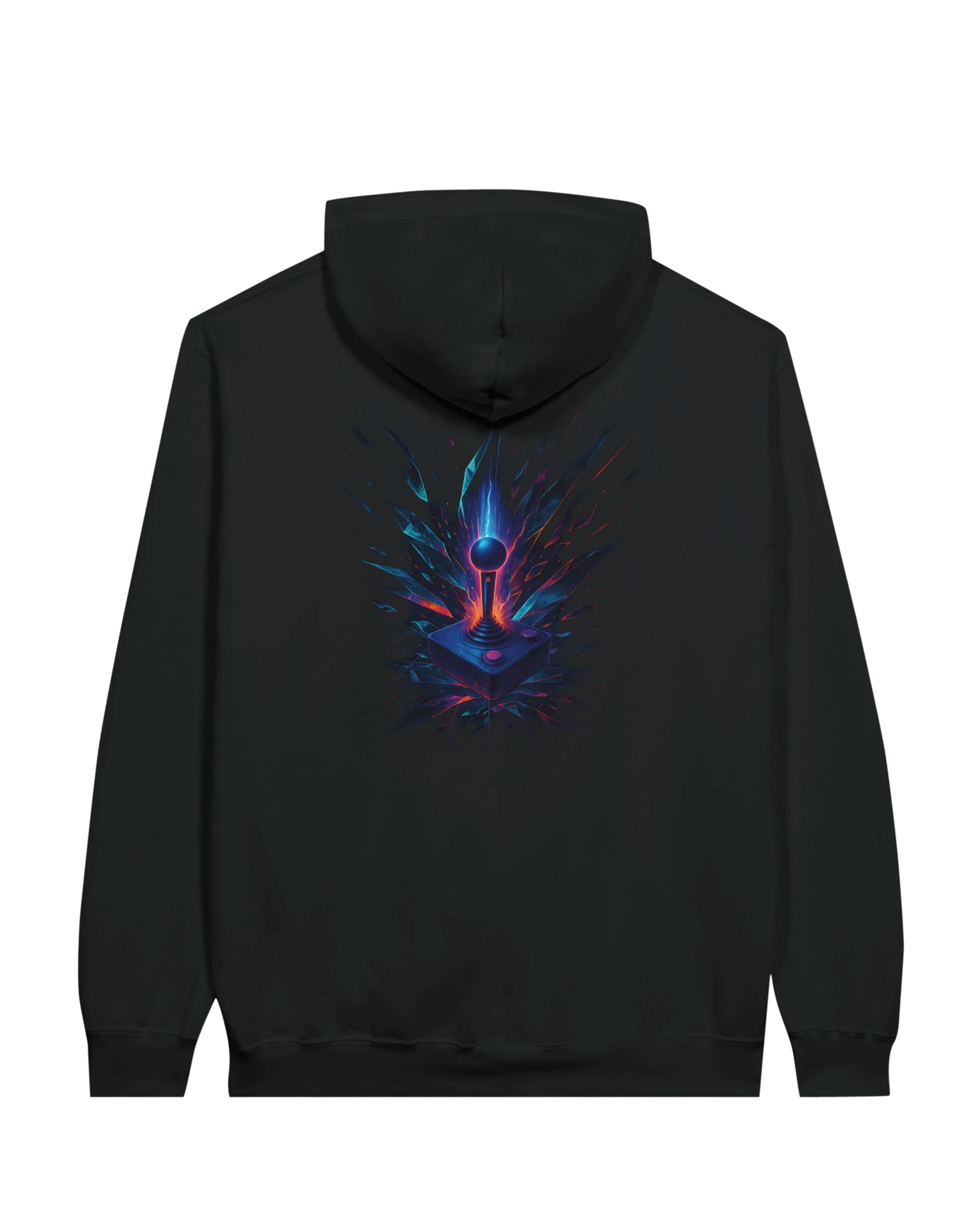Joystick Hero Hoodie, back view