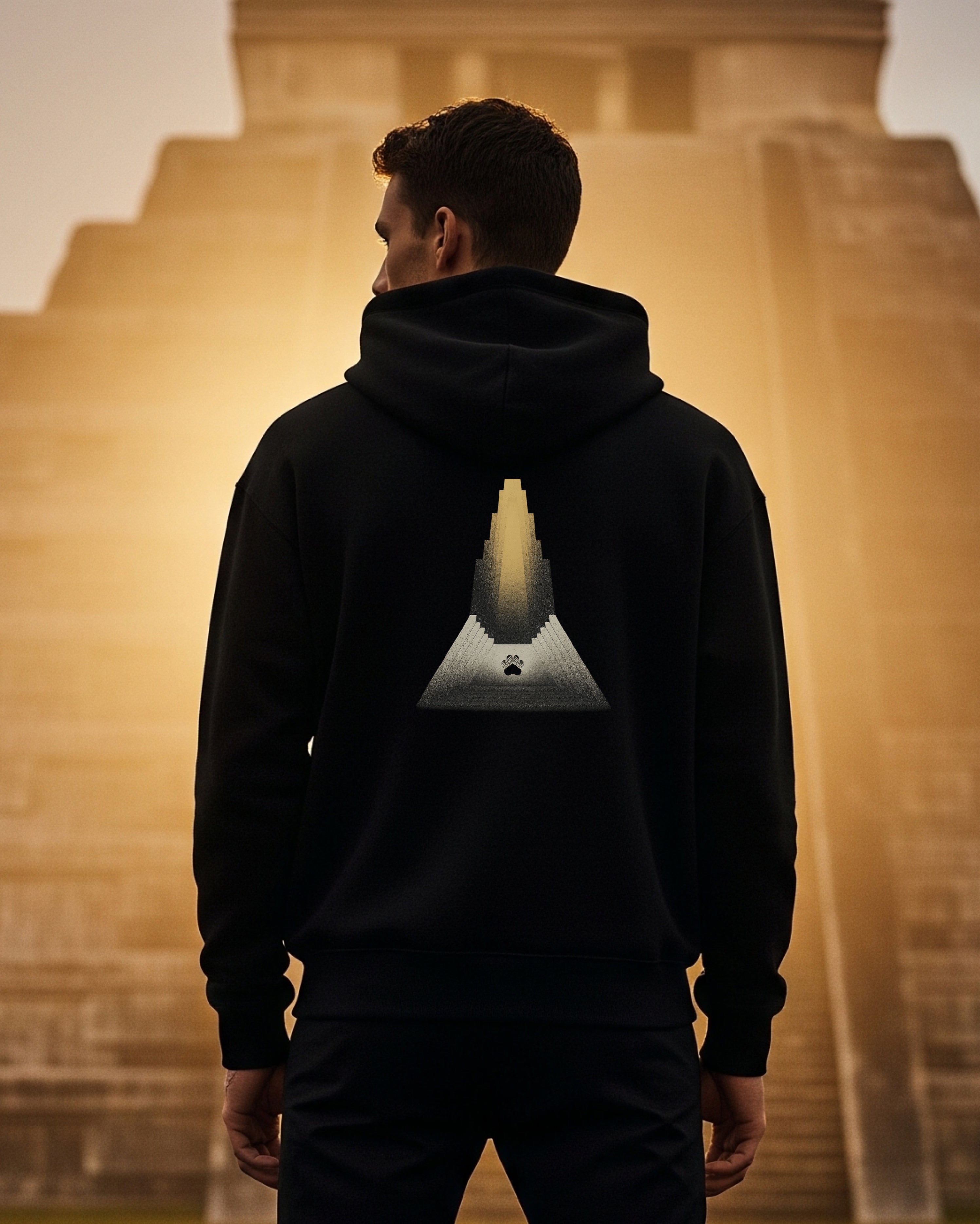 Monolith Hoodie, male model view