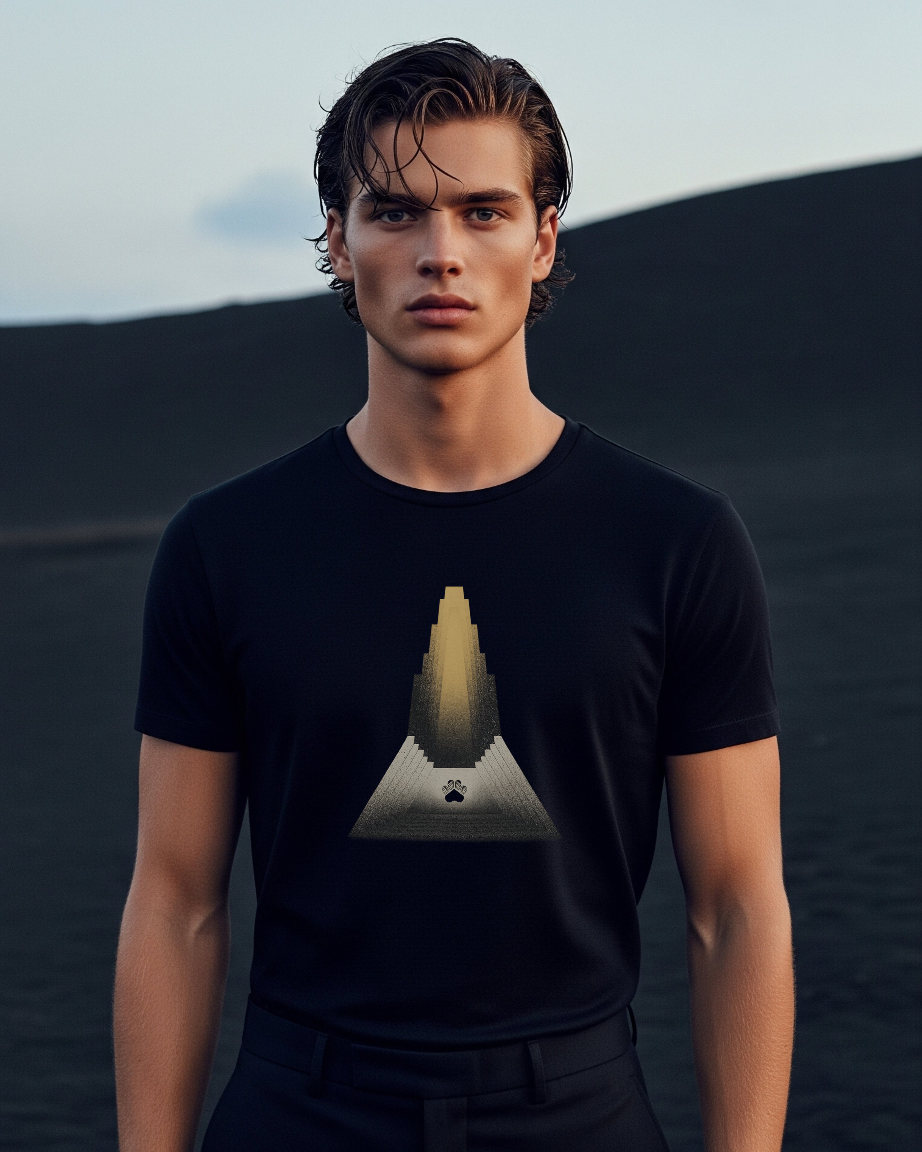 Monolith Tee, male model view