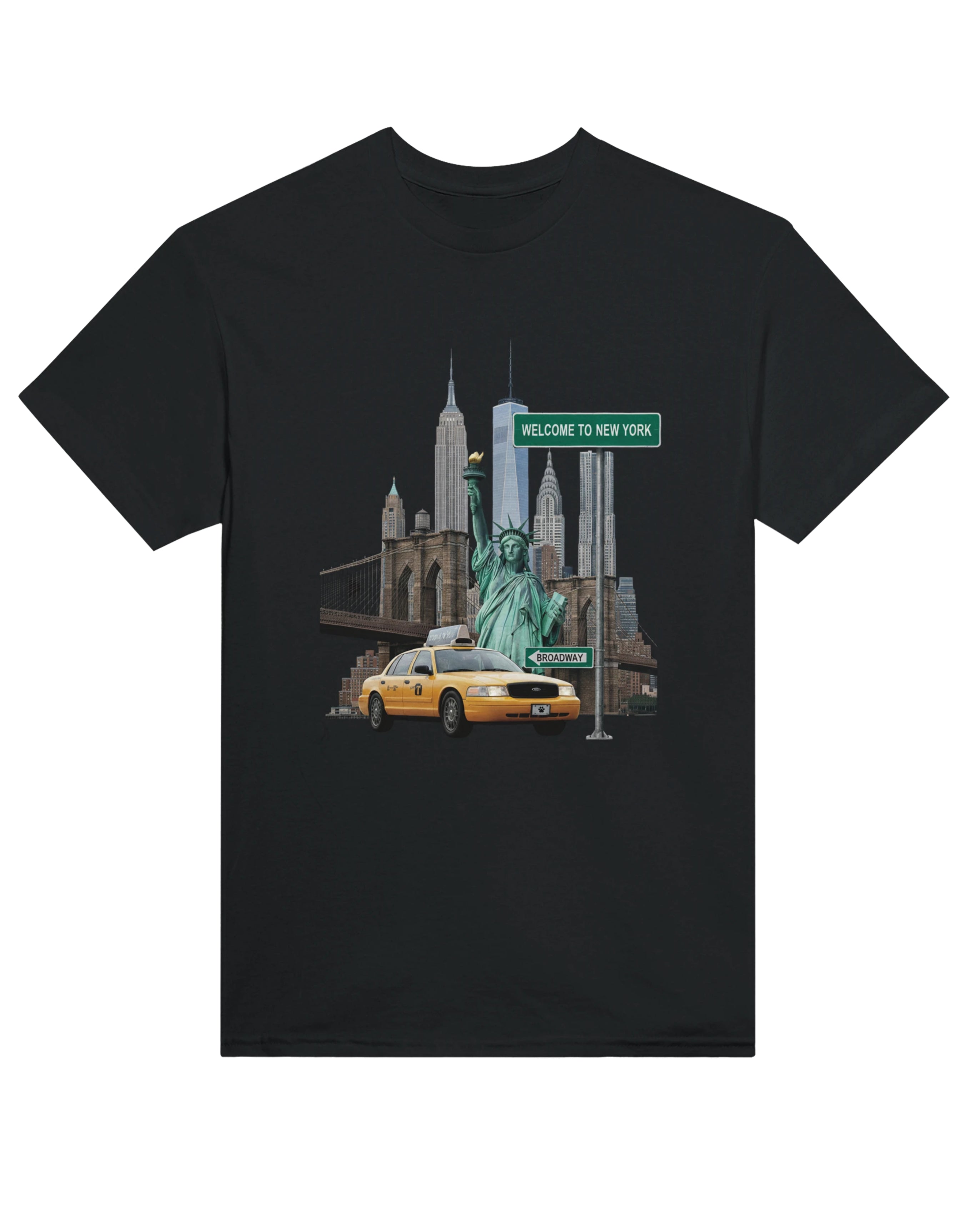 New York City Iconic View Tee, front view