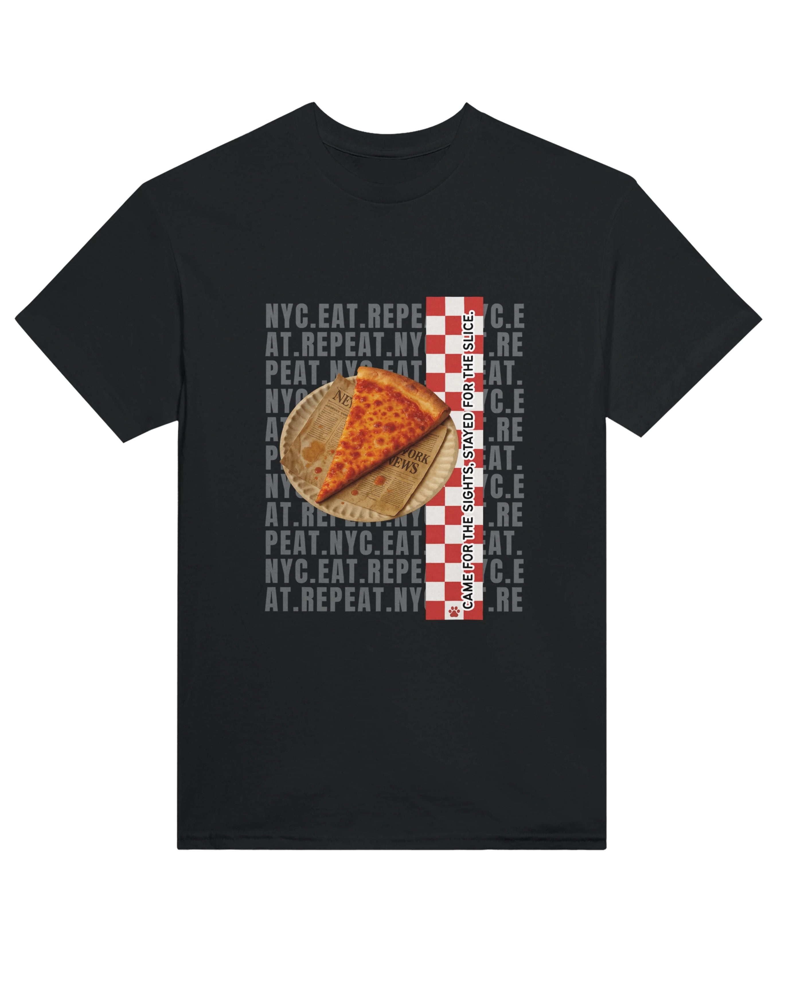New York City Pizza Slice Tee, front view