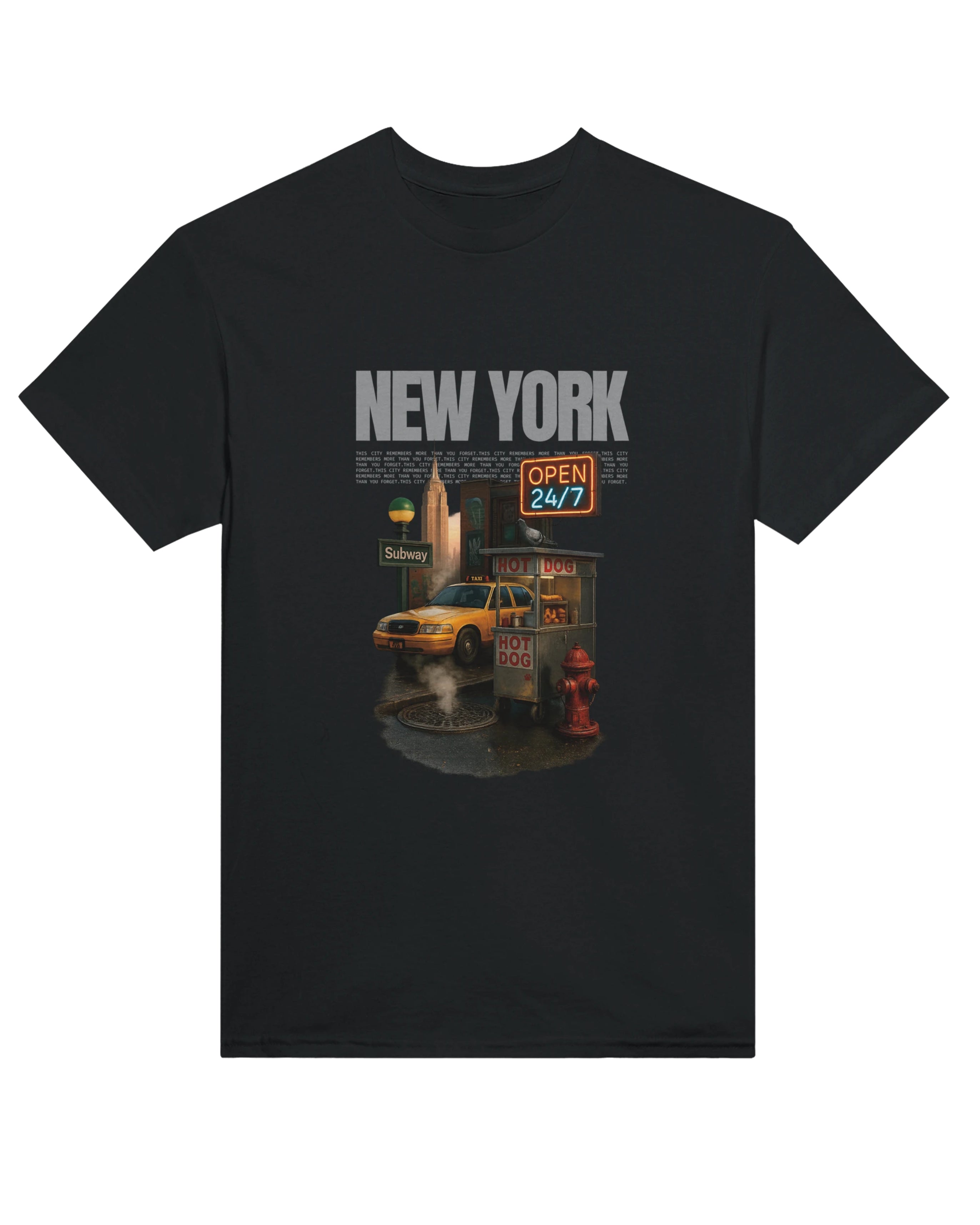 New York City Urban Vibe Tee, front view