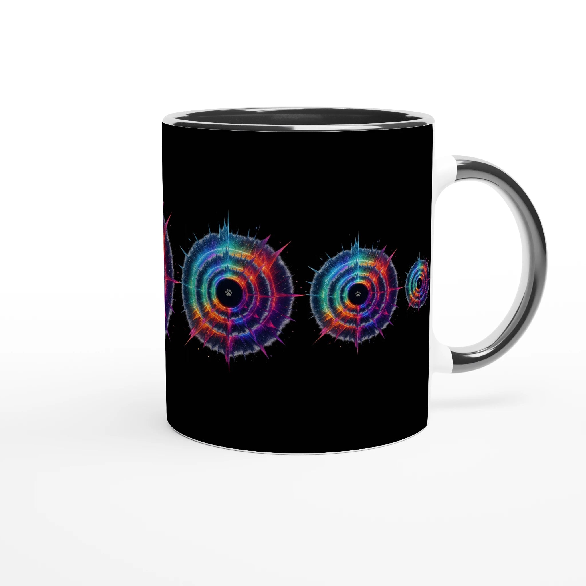Prism Matrix Ceramic Mug, view 3
