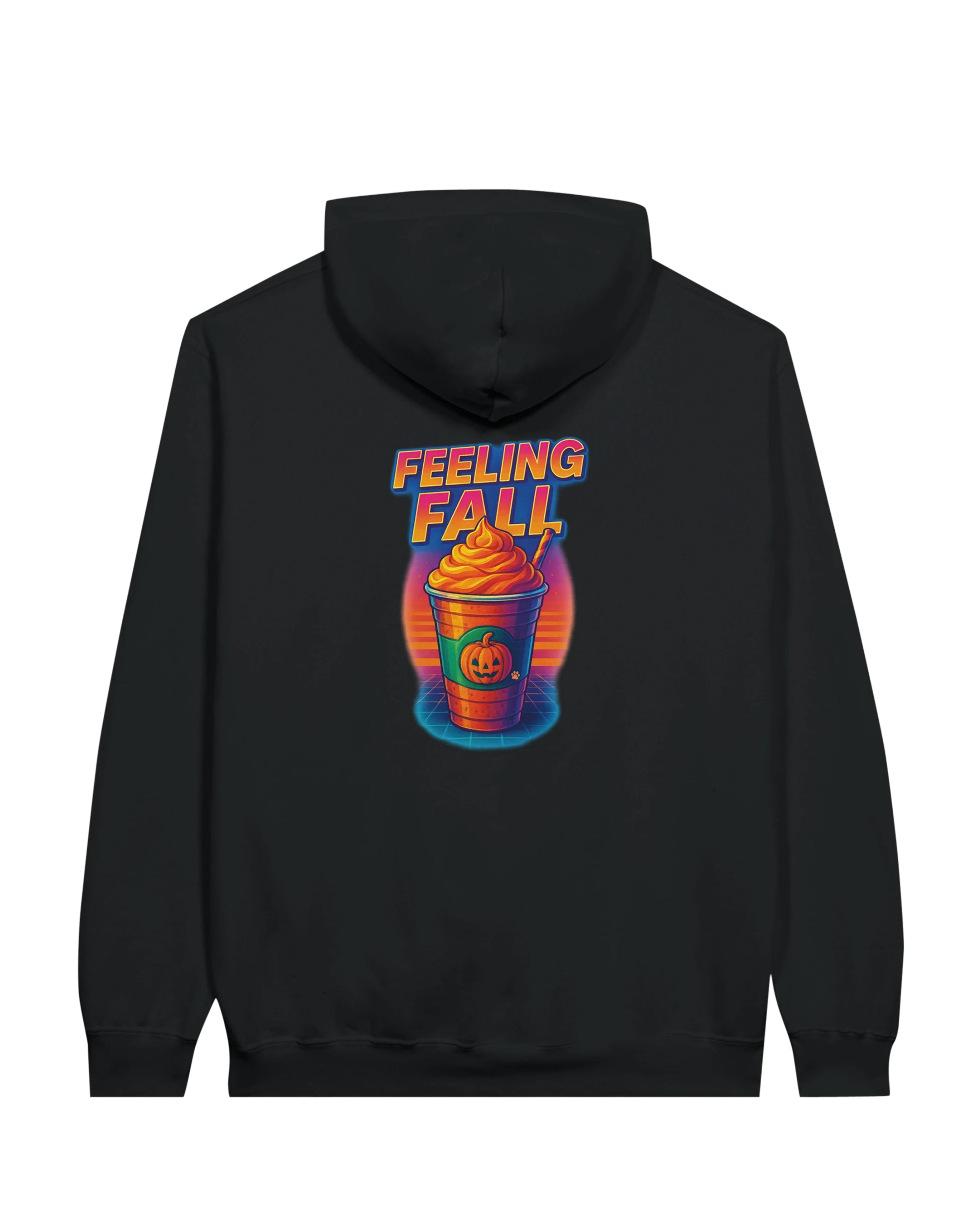 Pumpkin Spice Season Hoodie, back view