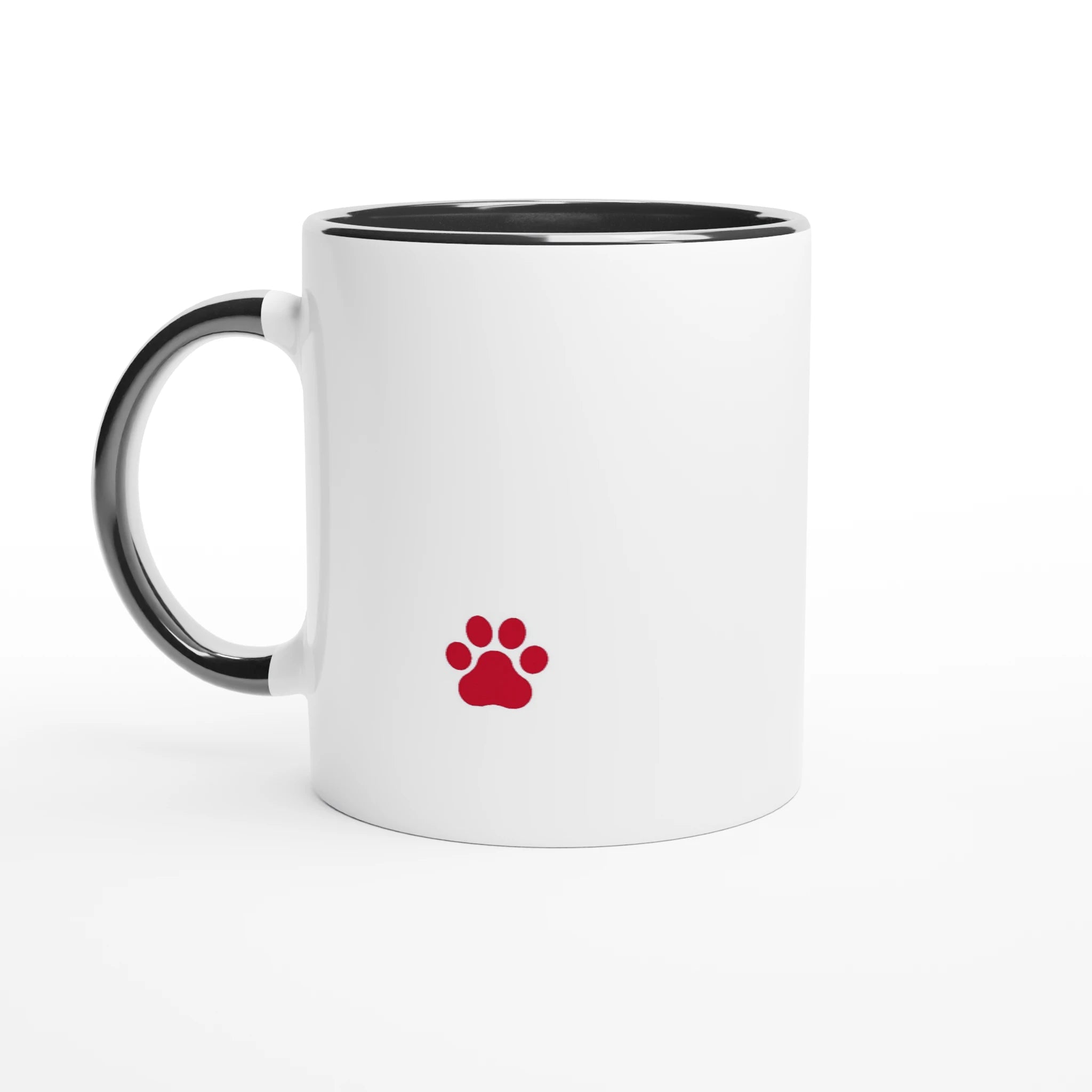 Red PAW Ceramic Mug, view 1
