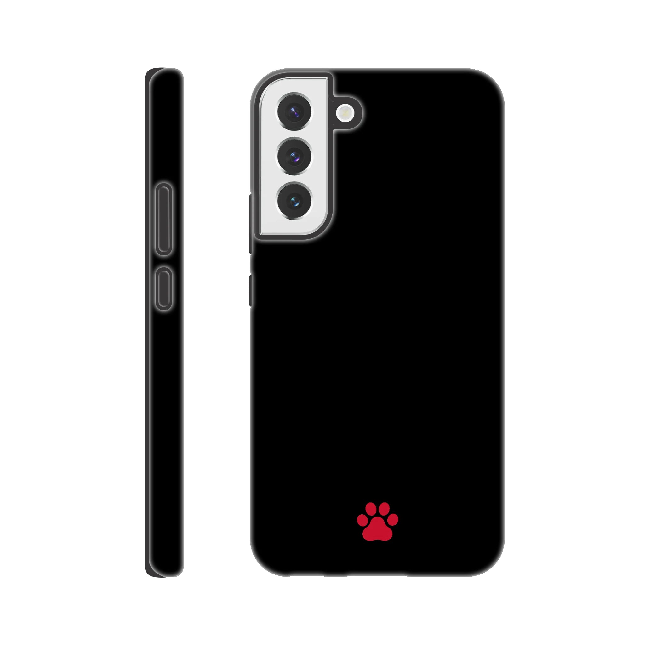 Red PAW Samsung Hard Case, Galaxy S22 Plus
