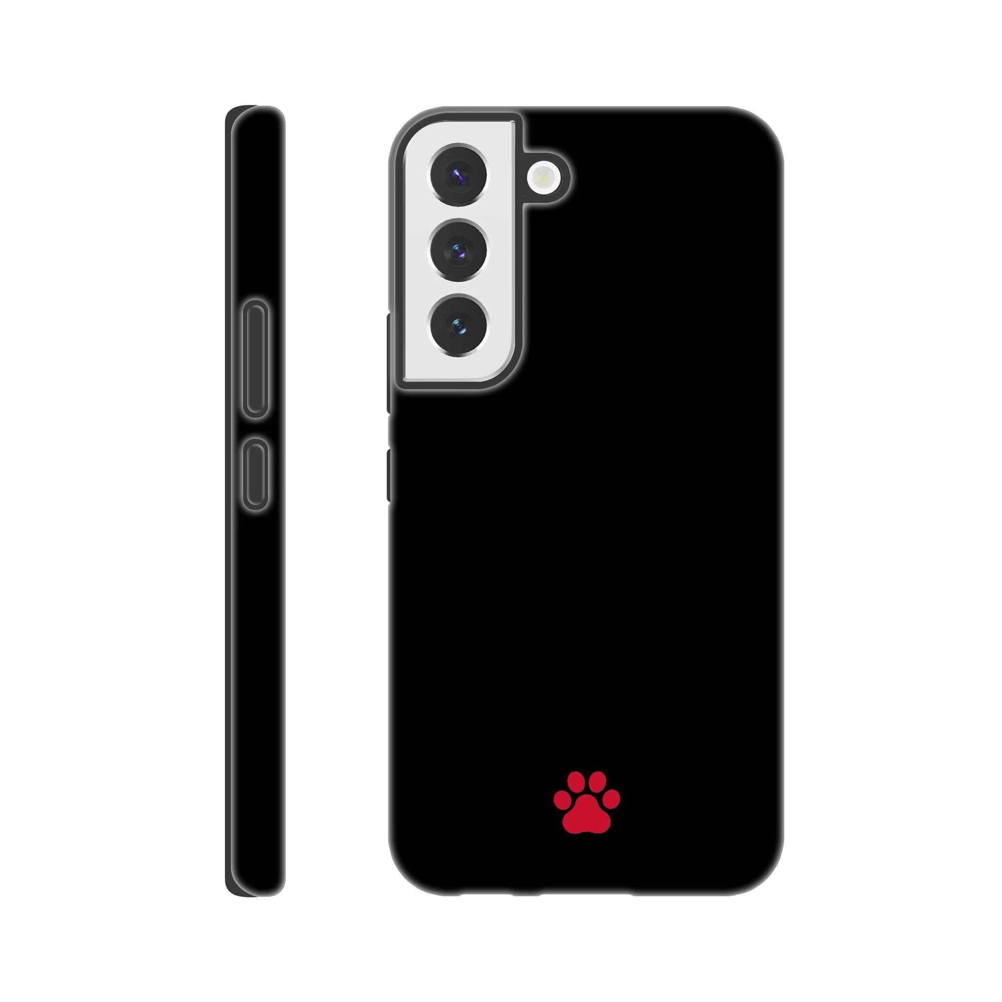 Red PAW Samsung Hard Case, Galaxy S22