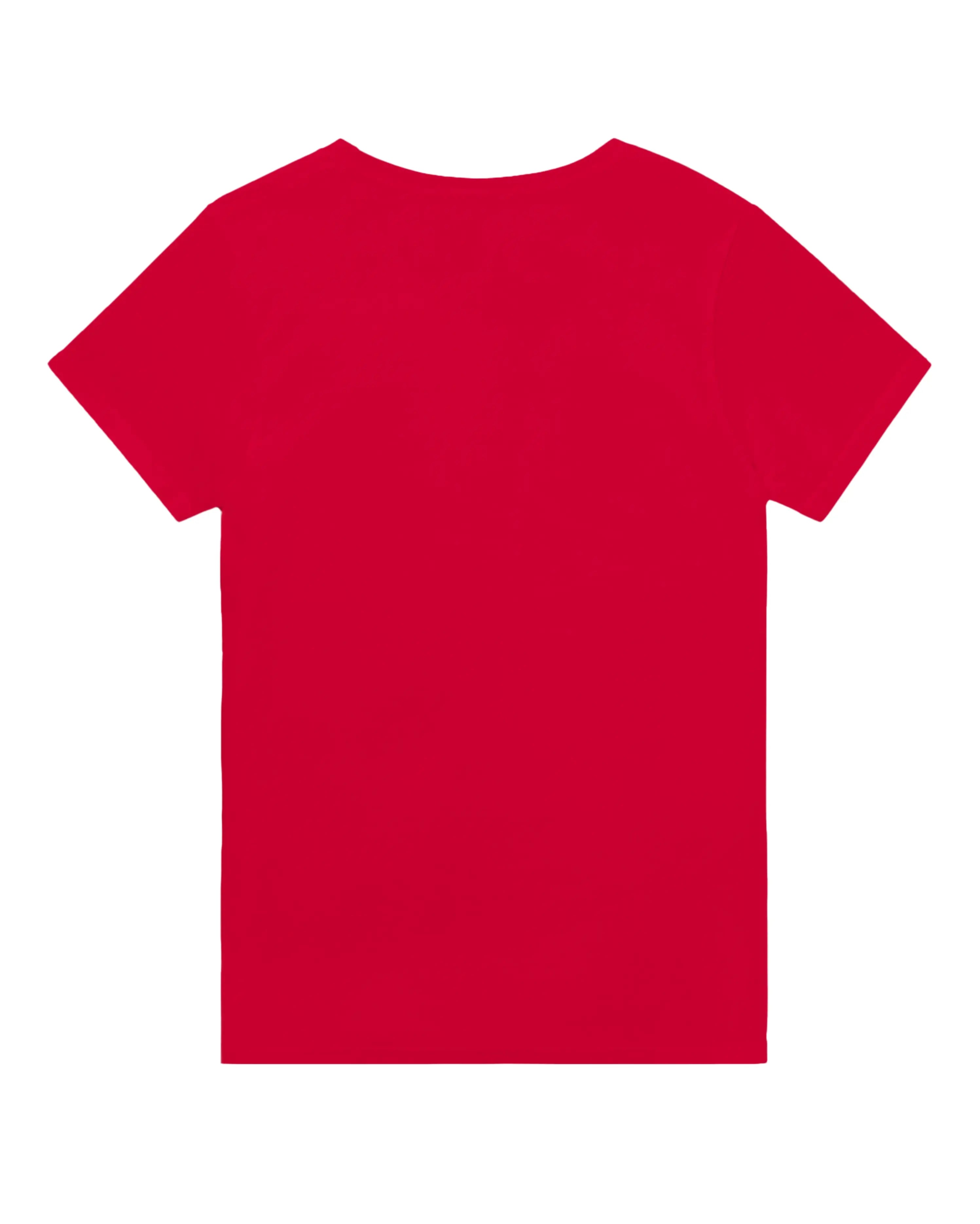 Red PAW Tee, back view