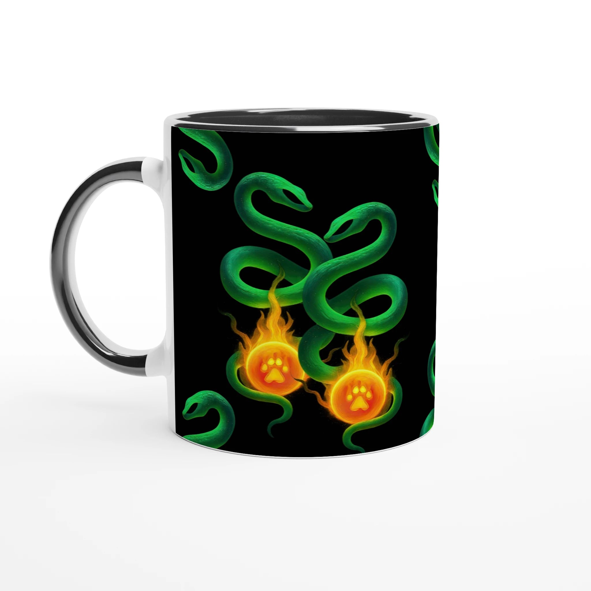 Serpent Light Ceramic Mug, view 1