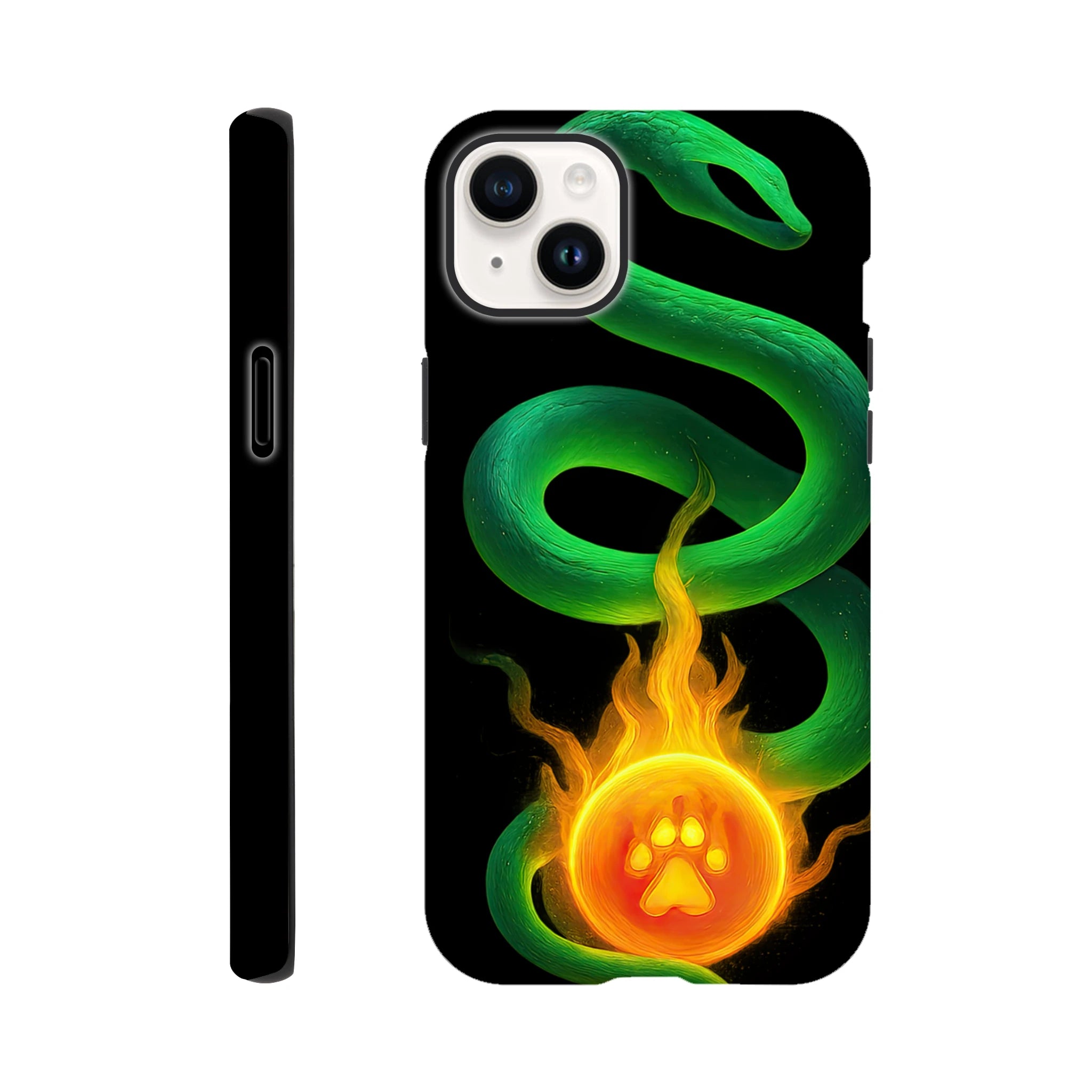 Serpent Light iPhone Hard Case, iPhone 14 Plus