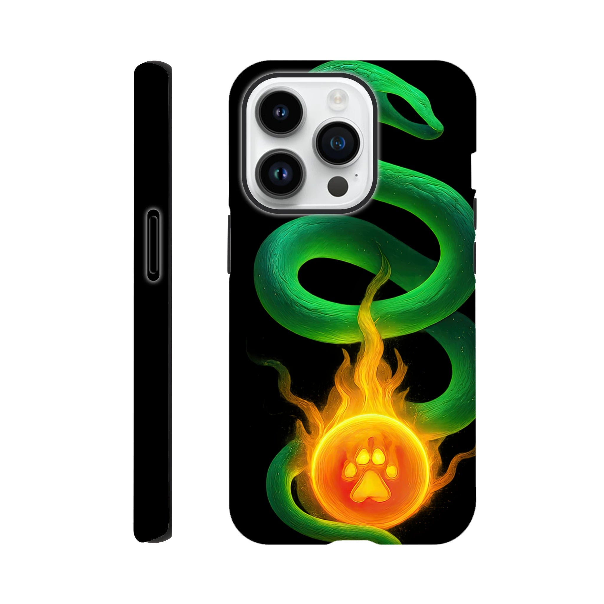 Serpent Light iPhone Hard Case, iPhone 14 Pro