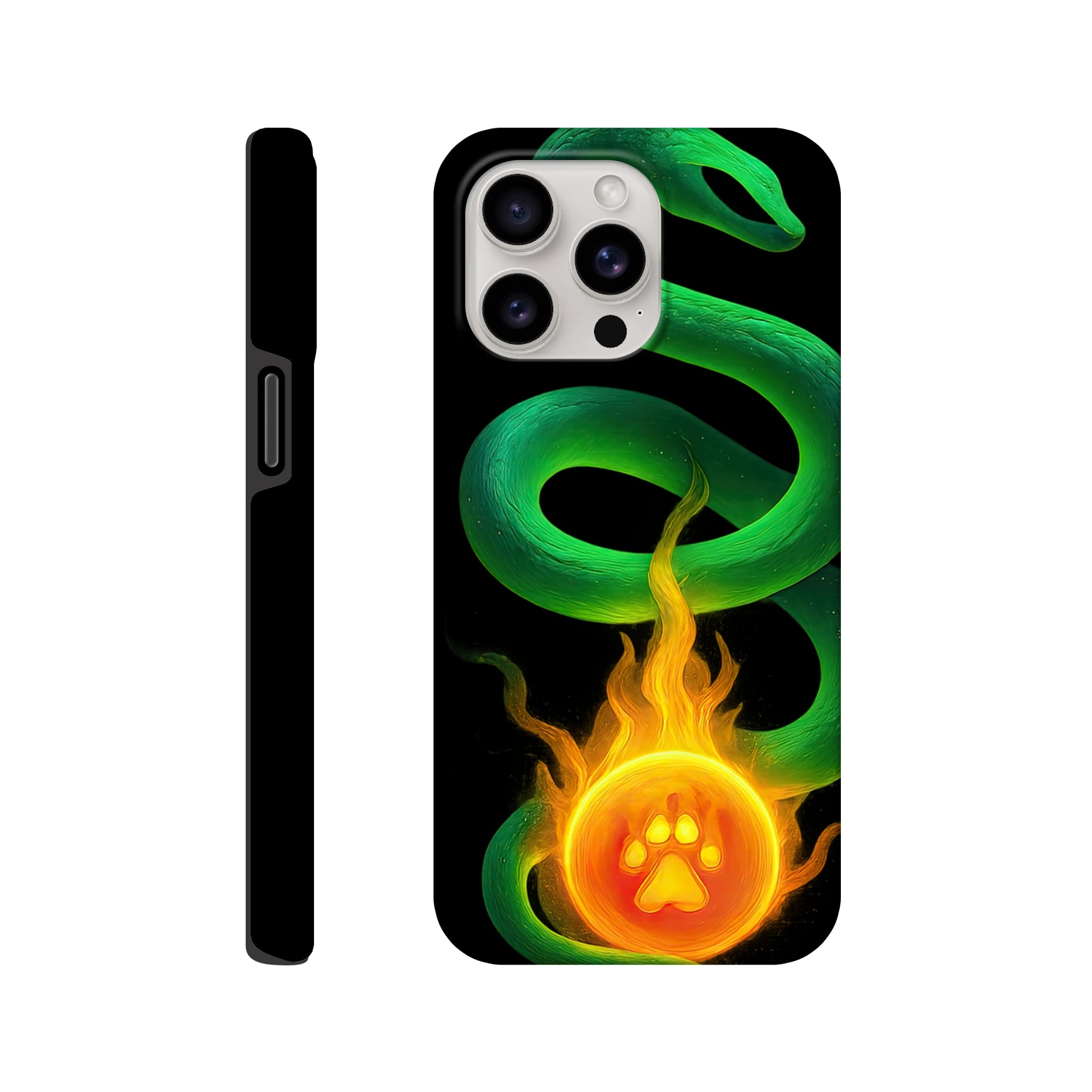 Serpent Light iPhone Hard Case, iPhone 15 Pro Max