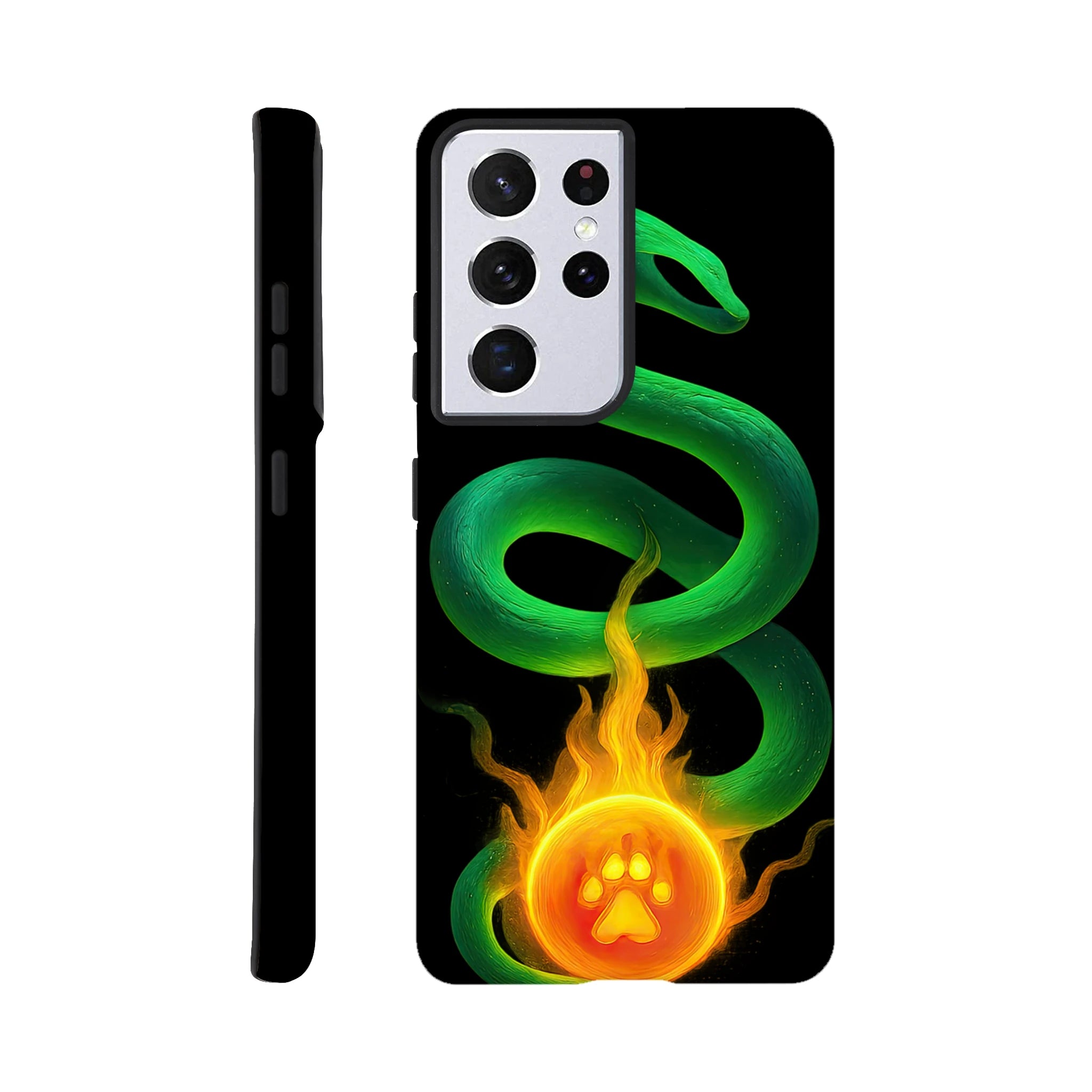 Serpent Light Samsung Hard Case, Galaxy S21 Ultra