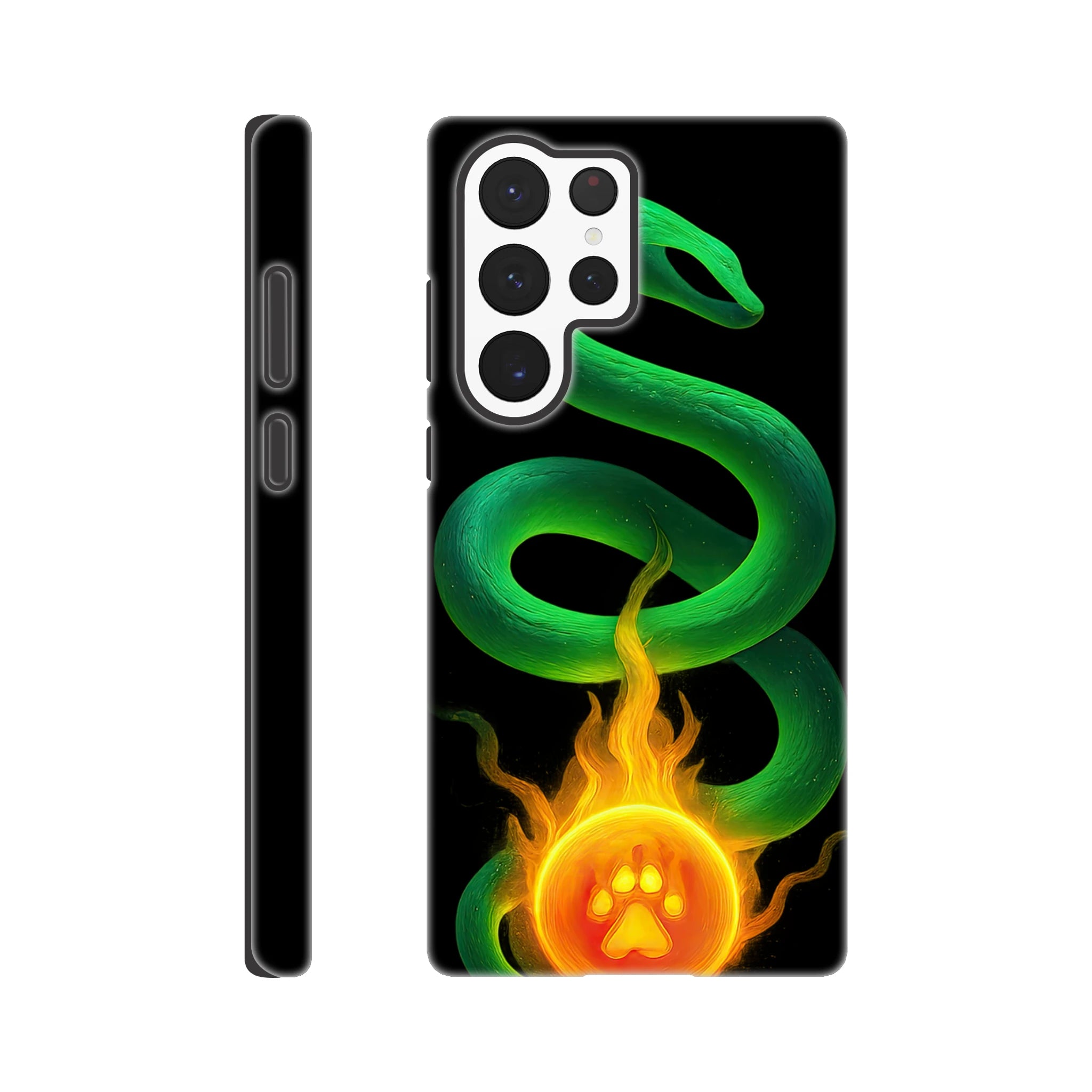 Serpent Light Samsung Hard Case, Galaxy S22 Ultra