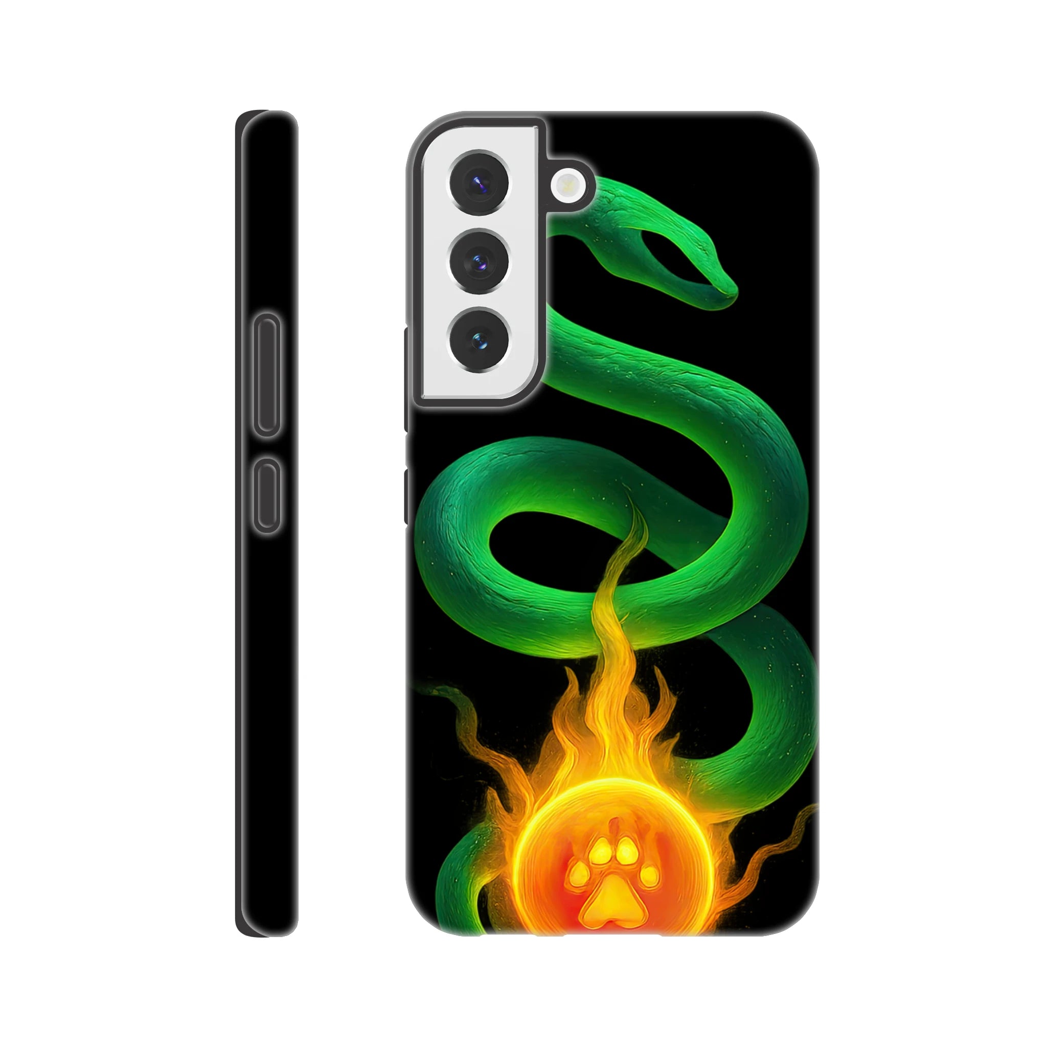 Serpent Light Samsung Hard Case, Galaxy S22
