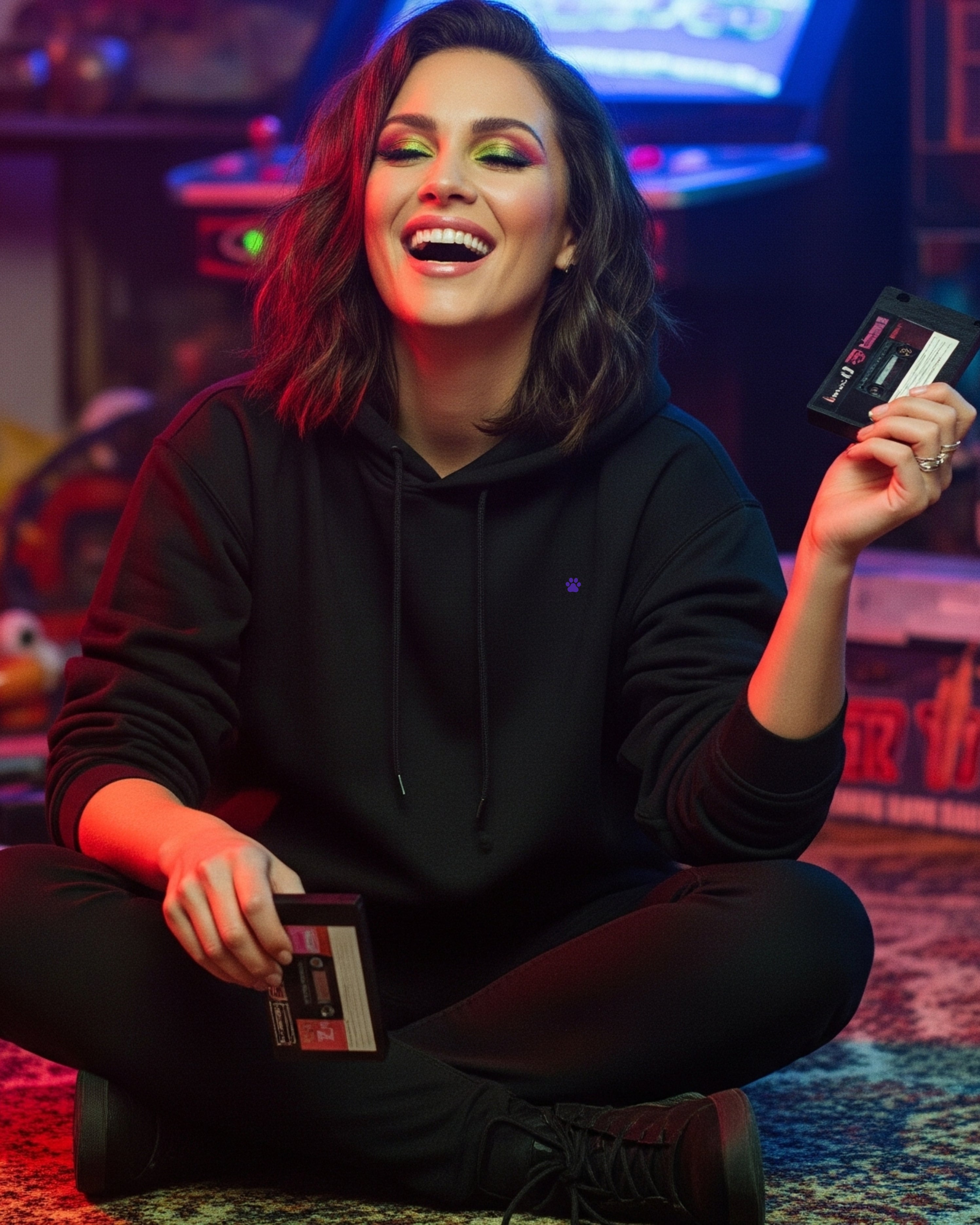 The Gate Hoodie, female model view